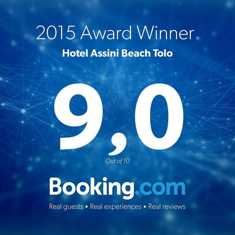 Hotel Assini Beach Tolón Exteriér fotografie